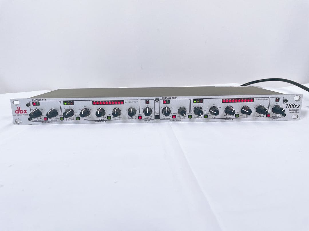 【良品】 dbx 166xs ステレオ コンプレッサー リミッター ゲート