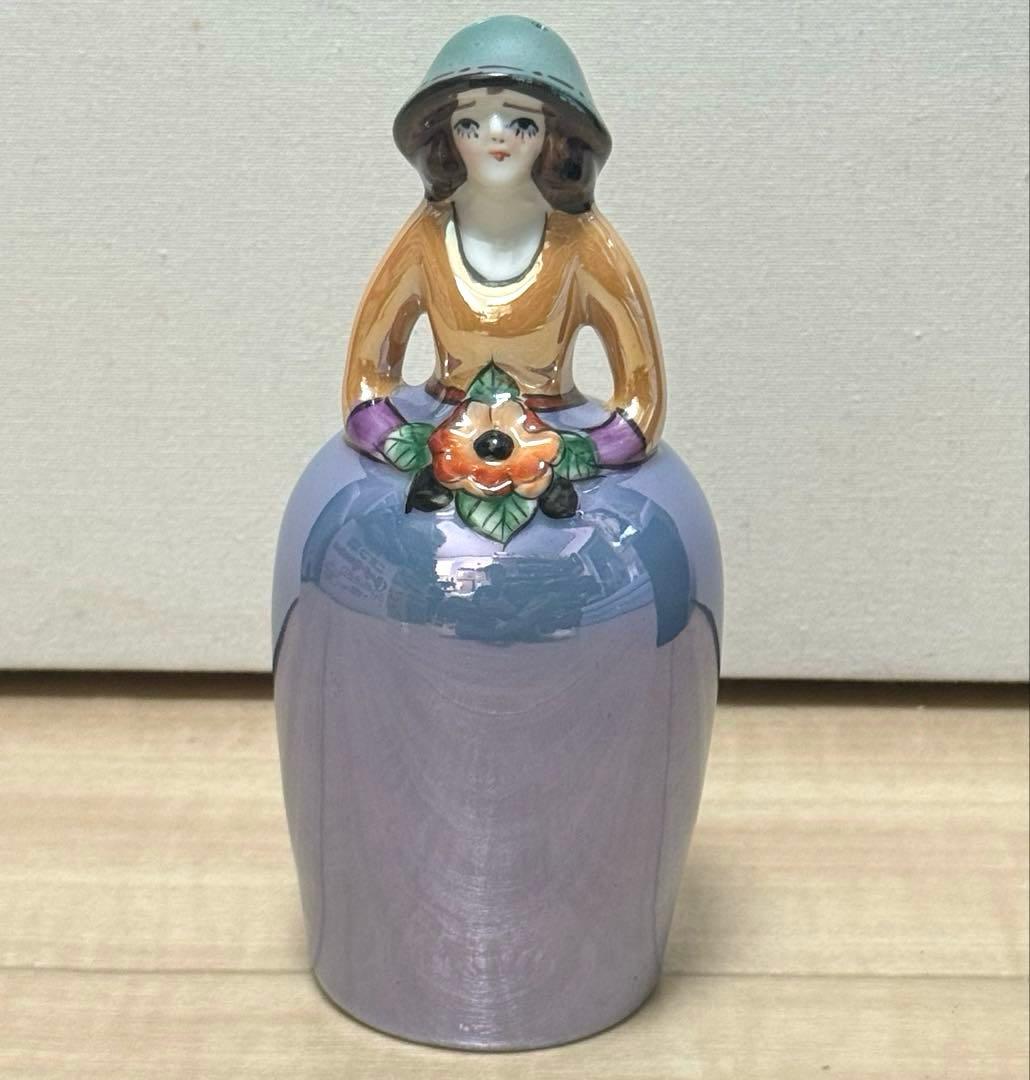 極美品 オールドノリタケ デコレディ シェーカー 大正ロマン 丸栄百貨店購入品