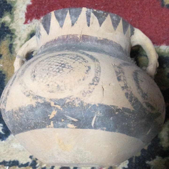 中国陶磁器　彩飾土器　発掘品