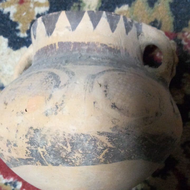 中国陶磁器　彩飾土器　発掘品