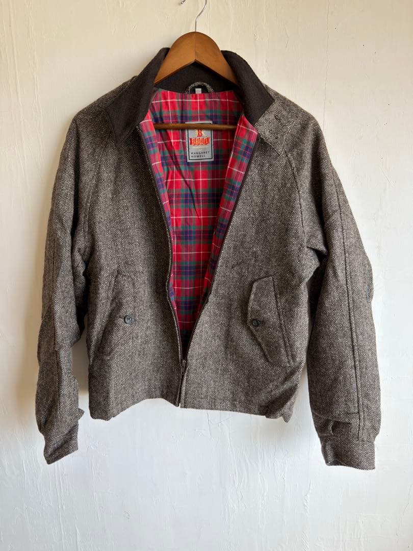 マーガレットハウエル BARACUTA 最高級ツイード G4ドライビングコート