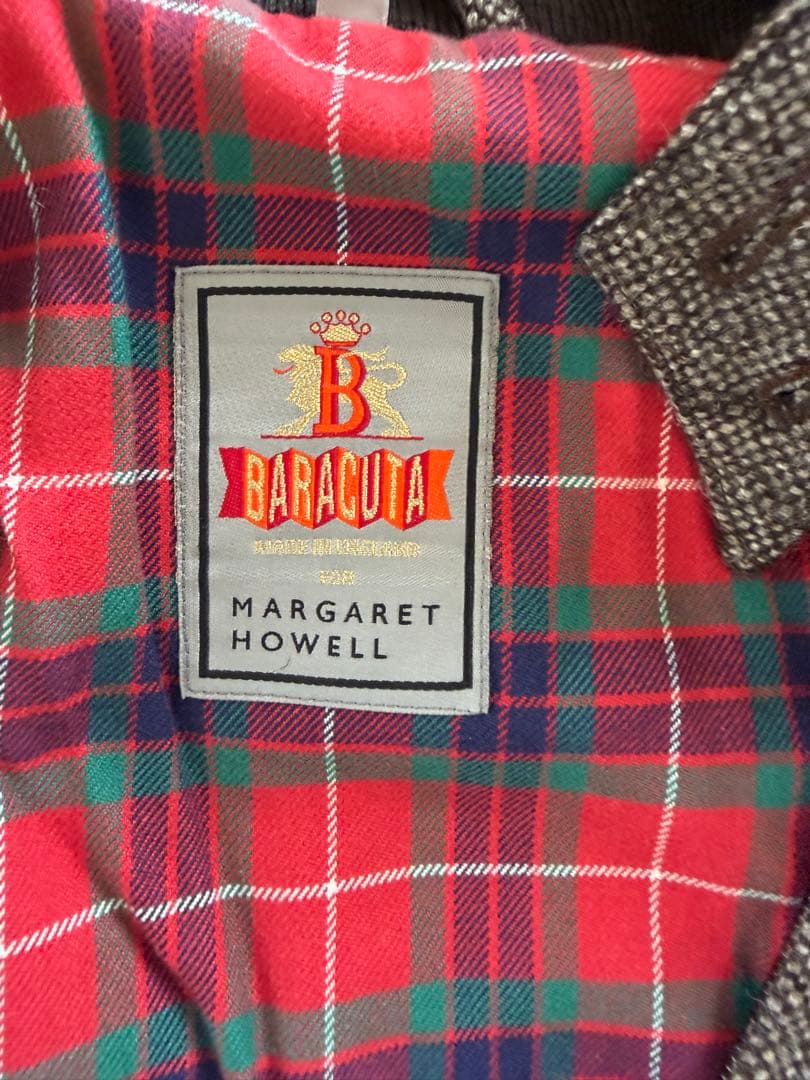 マーガレットハウエル BARACUTA 最高級ツイード G4ドライビングコート