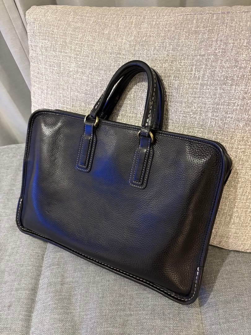 【美品】土屋鞄　ウルバーノ　アーバンブリーフ黒　メンズビジネスバッグ