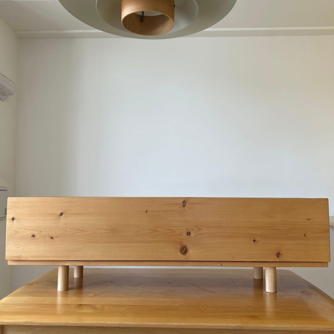 木製シンプルテレビ台