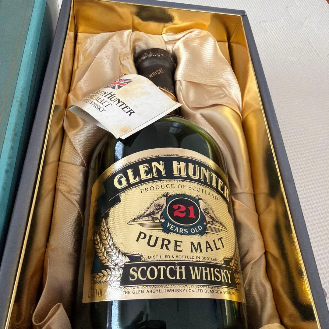 グレンハンター 21年 ピュアモルトウイスキー 【古酒】