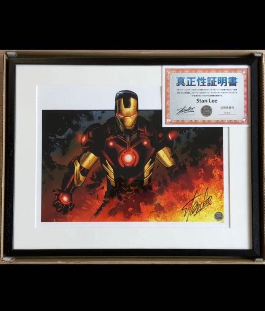 アイアンマン コミコン 直筆 スタン・リー サイン