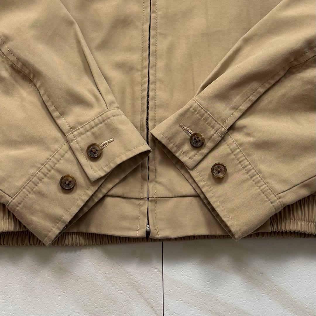 ポロ ラルフローレン スイングトップ 黒ポニー刺繍 ベージュ S