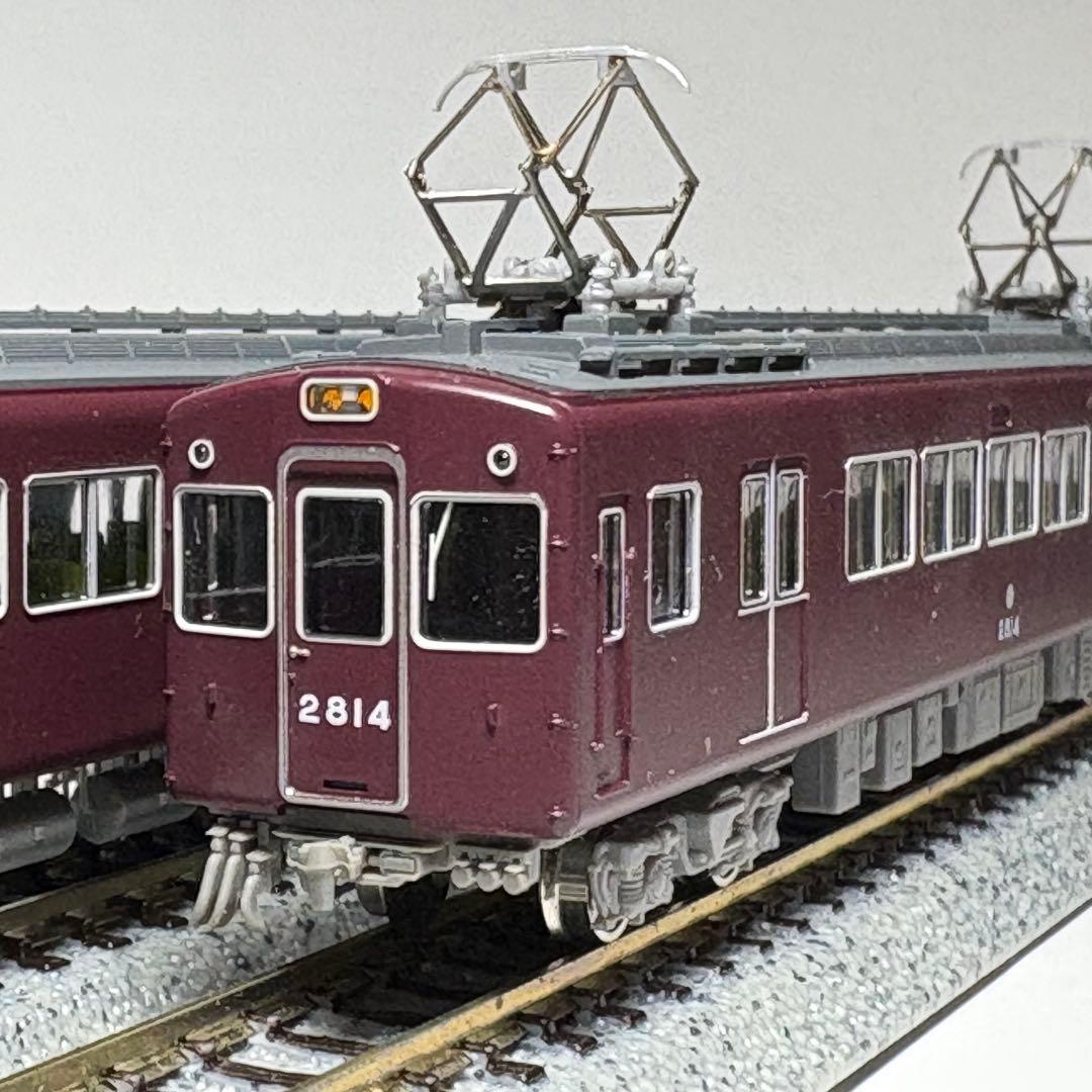 Nゲージ 阪急 2800系2扉非冷房車7両セット　グリーンマックス【限定品】