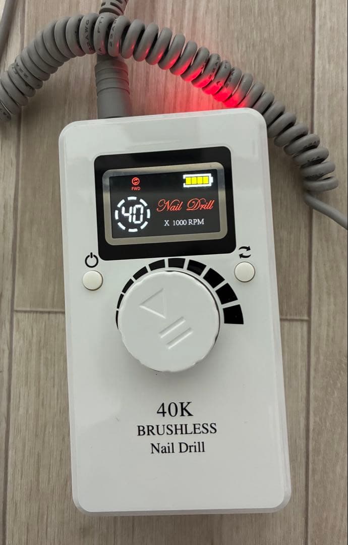 ネイル ドリル マシン TP289 充電 40000RPM コードレス