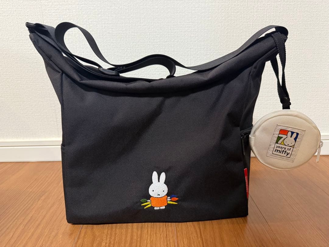 ミッフィー miffy 70周年 マンハッタンポーテージ ショルダーバッグ