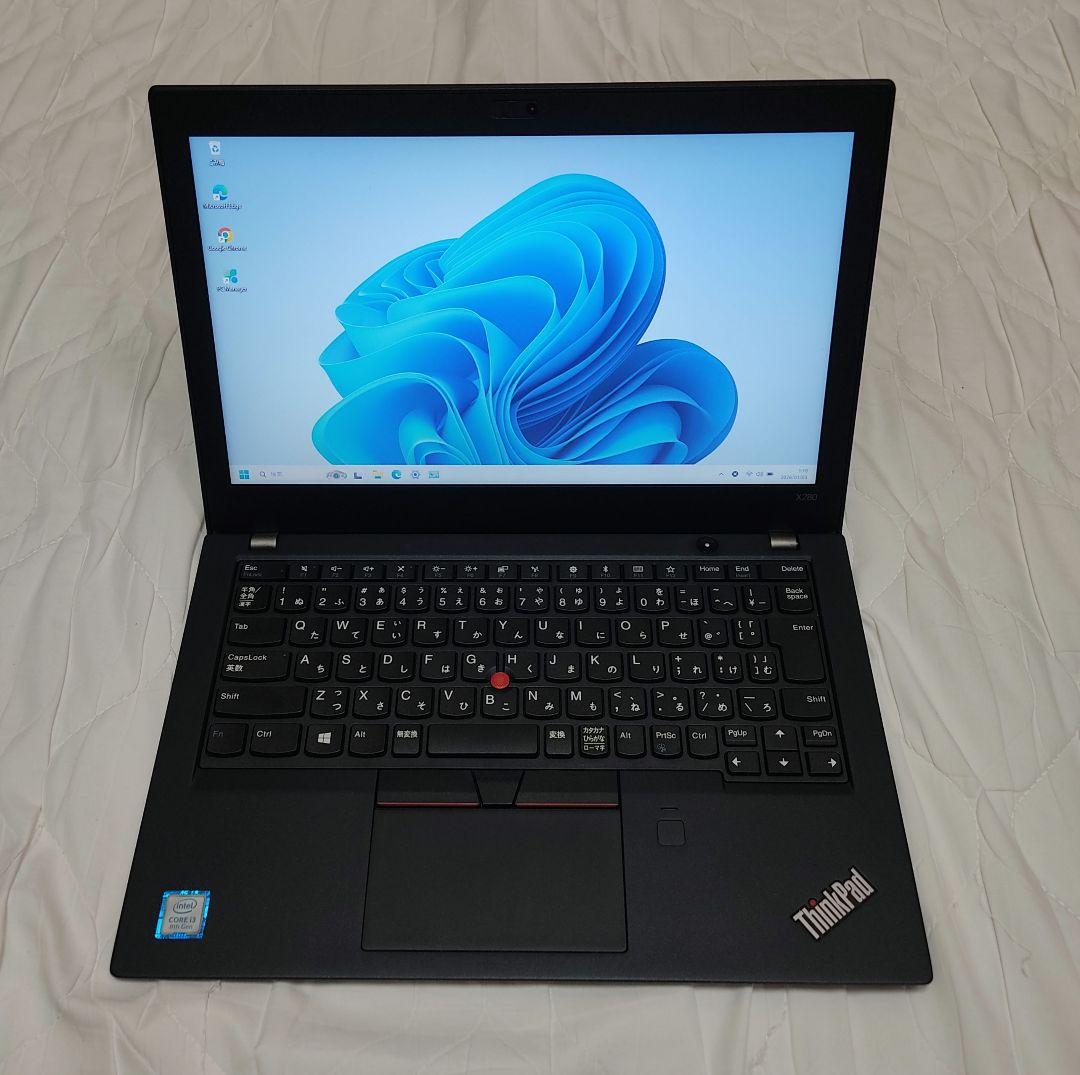 Lenovo ThinkPad X280ノートPC 第8世代CPU