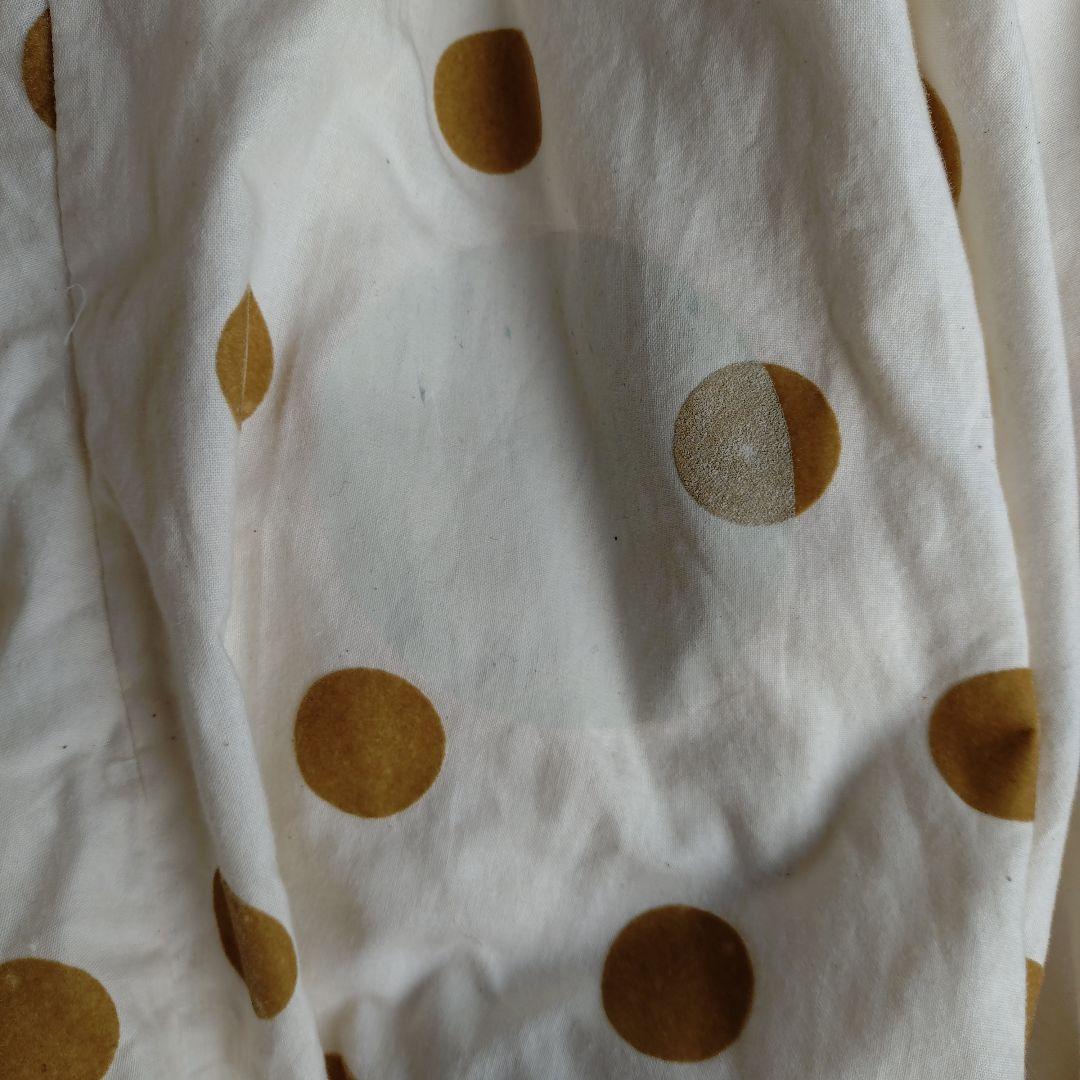 GASAとspologumのコラボ水玉柄のスカート