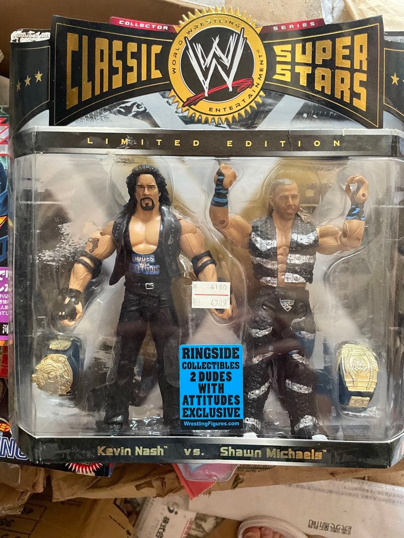 WWE ジャックス　限定　ショーンマイケルズvsディーゼル　新品未開封未使用