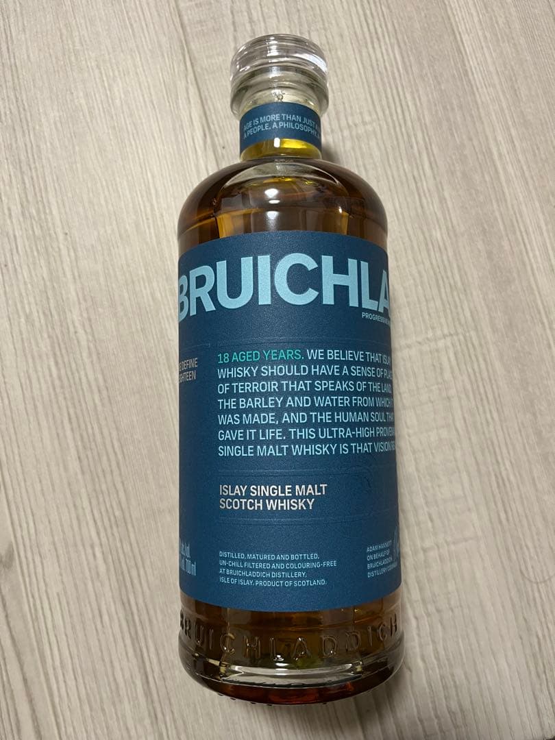 〜最終値下げ〜 ブルックラディ18年 シングルモルトウイスキー 700ml
