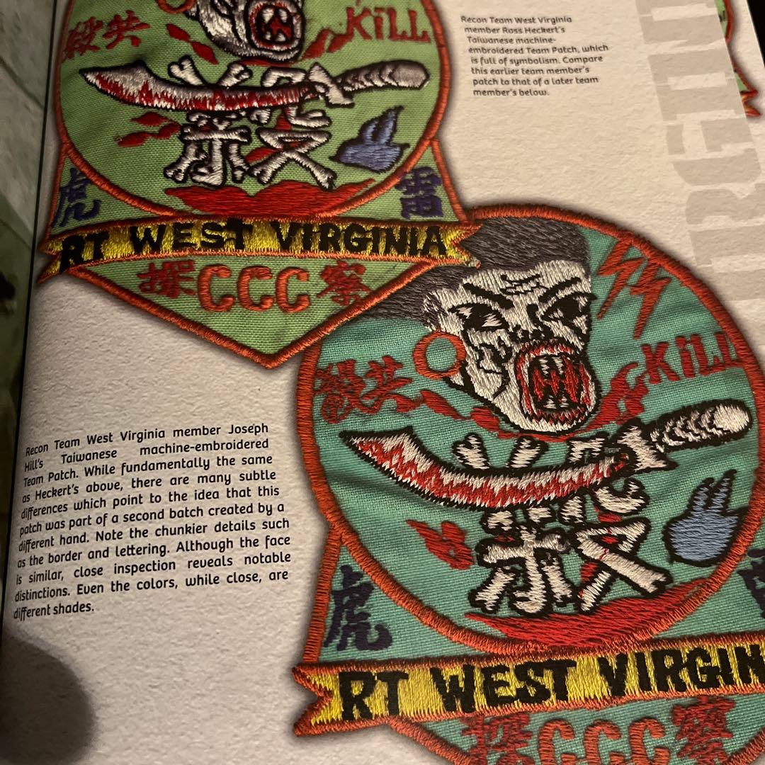 60年代実物　殺ワッペンRecon West Virginia - CCCパッチ