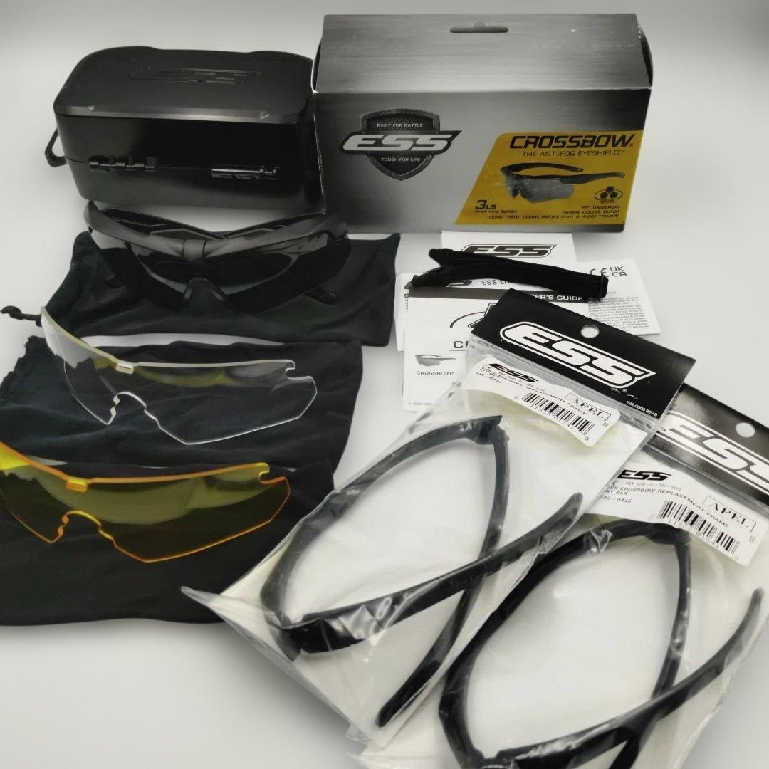 新品 ESS Crossbow 3レンズセット おまけ2フレーム APEL