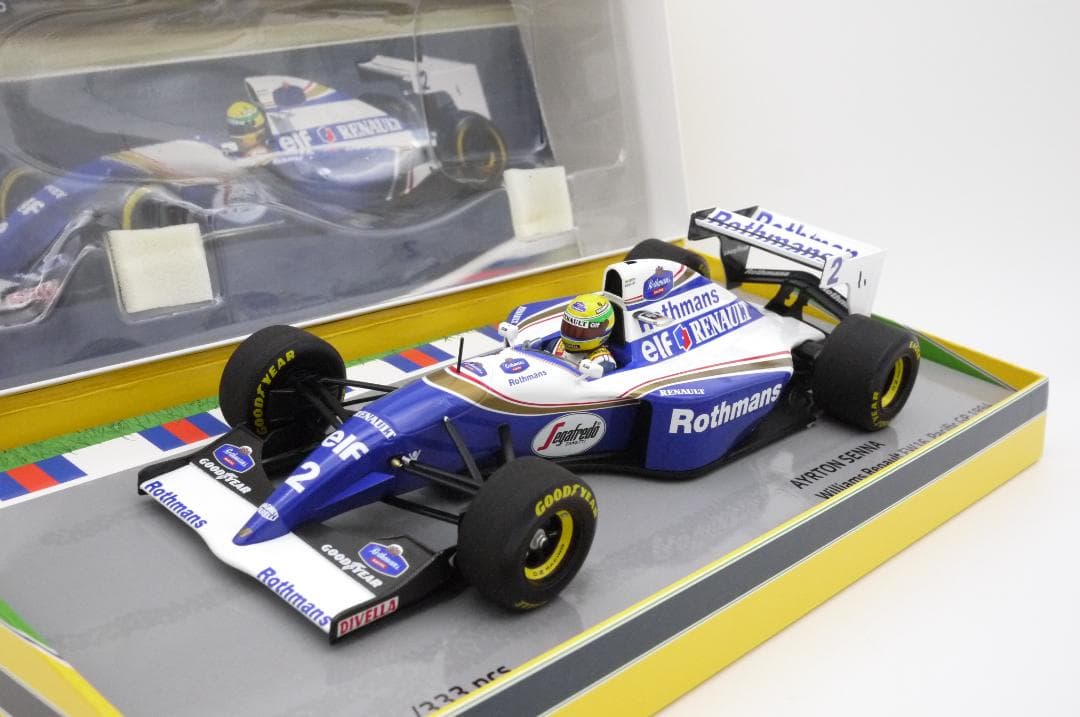 1/18 ウィリアムズ FW16 パシフィックGP ロスマンズ A.セナ