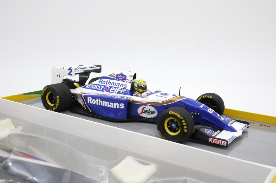 1/18 ウィリアムズ FW16 パシフィックGP ロスマンズ A.セナ