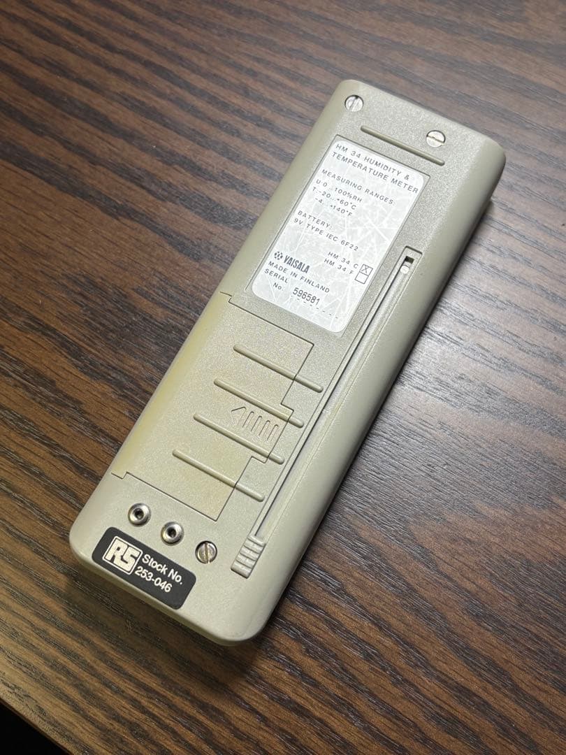 VAISALA 温湿度計　HM34 新品電池付き