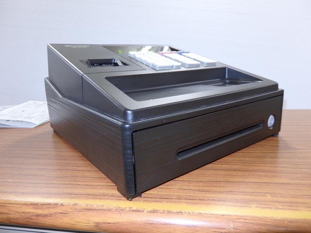 5110 設定無料 人気の黒 SHARP XE-A147 インボイス レジスター