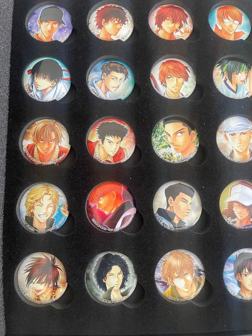 テニスの王子様 テニプリ ダブルスの王子様 特典 缶バッジ リョーマ 不二 跡部