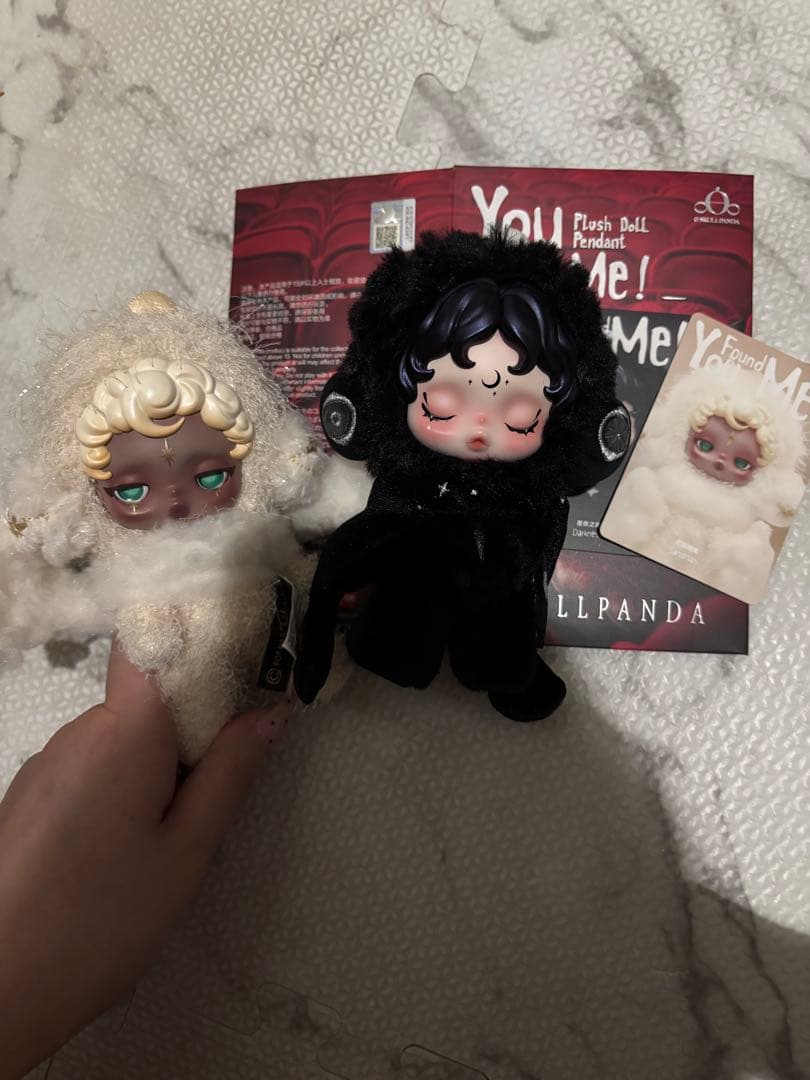 Popmart Sandman Darkness２点セット　スカルパンダ