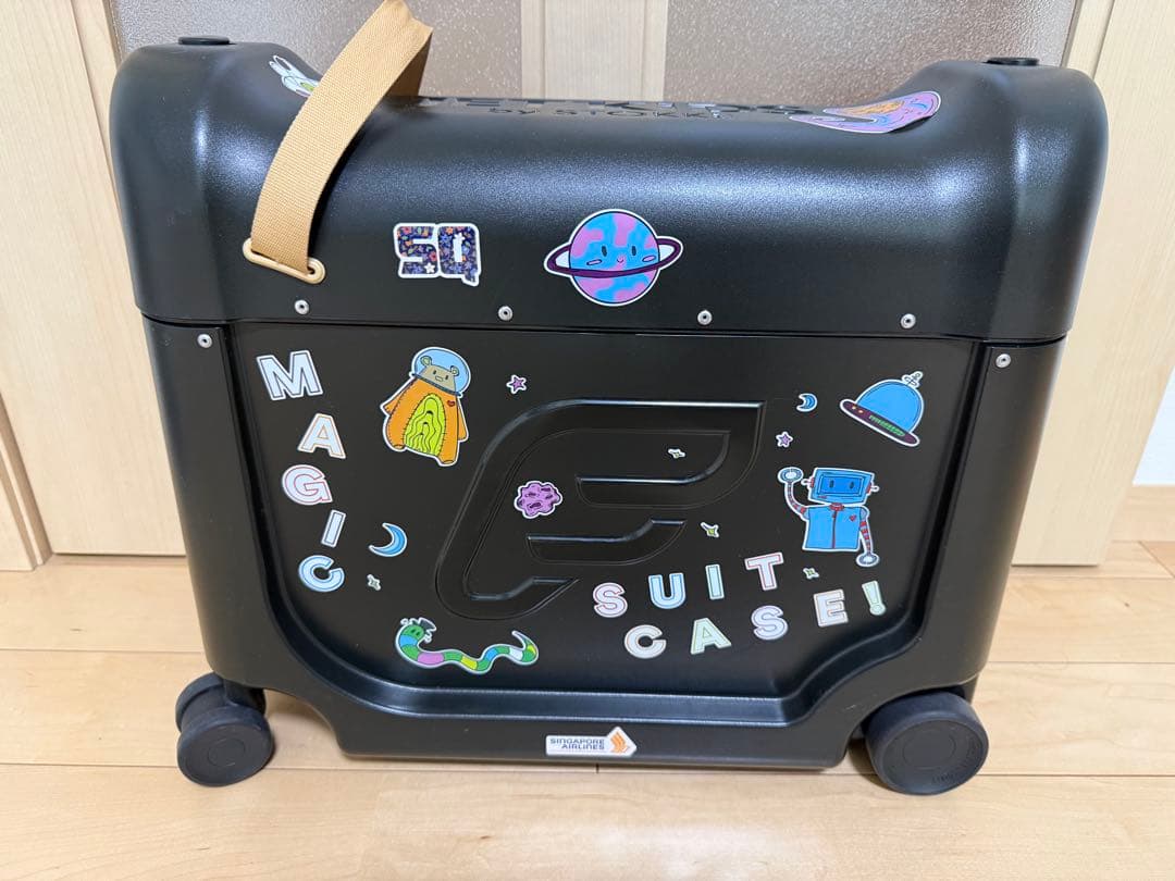 JETKIDS by STOKKE スーツケース 黒　ストッケジェットキッズ