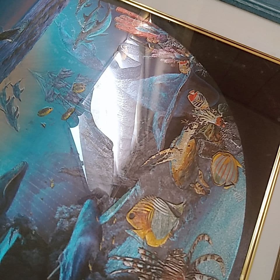 クリスチャンラッセン メタルラインアートコレクション 絵画