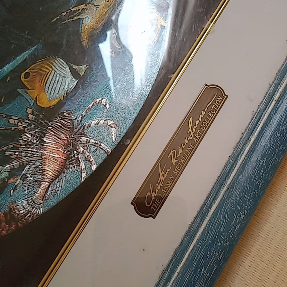 クリスチャンラッセン メタルラインアートコレクション 絵画