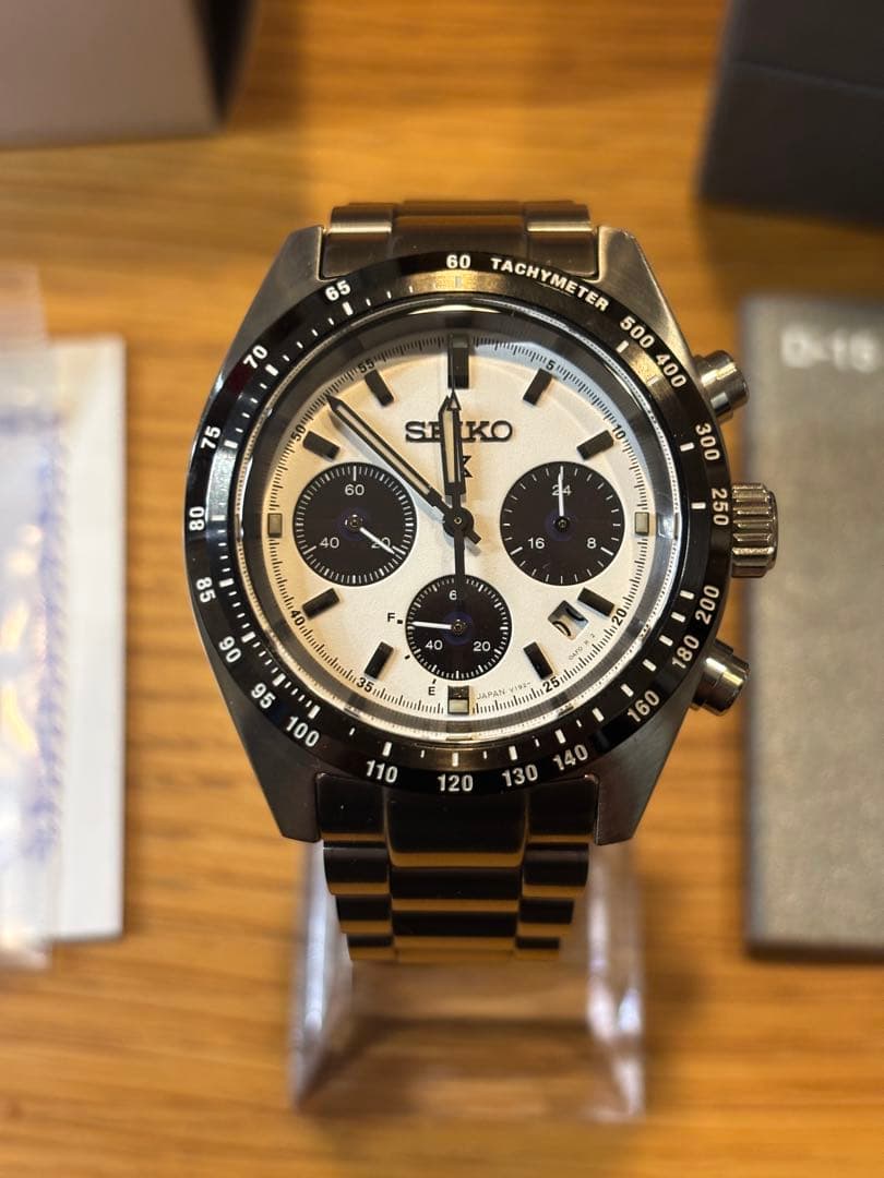 SEIKO SBDL085 スピードタイマー腕時計