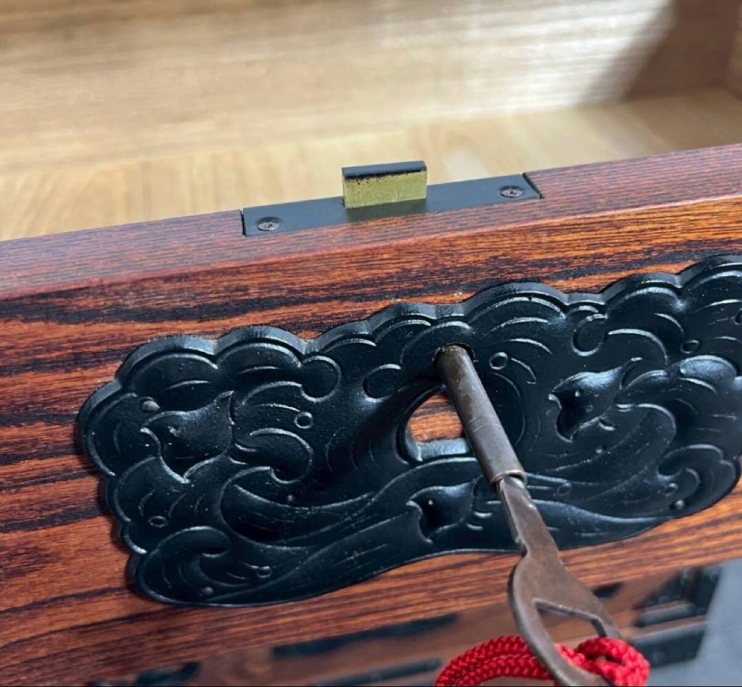 ネ*ム様 秋田県 川連漆器 伝統工芸 無垢材 がんこ箪笥 民芸 家具 和箪笥