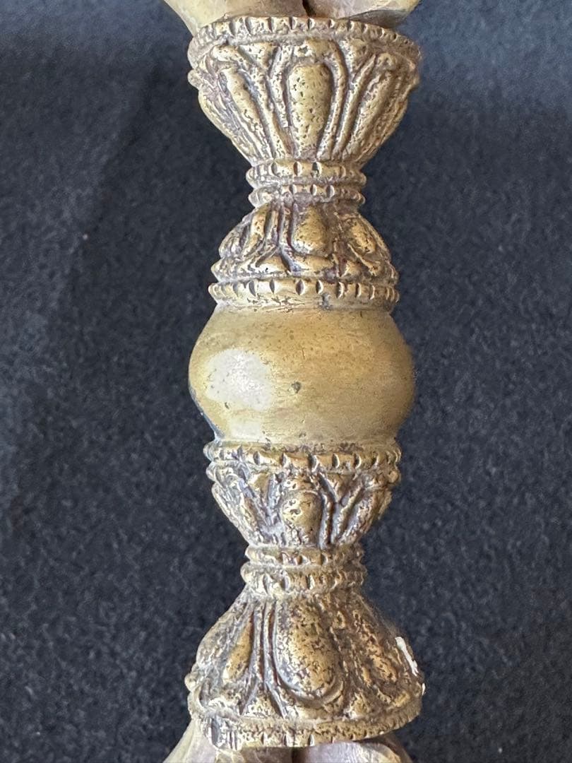 五鈷杵 密教法具 チベット お守り厄除け 長さ23cm 重さ544g 降魔杵LC