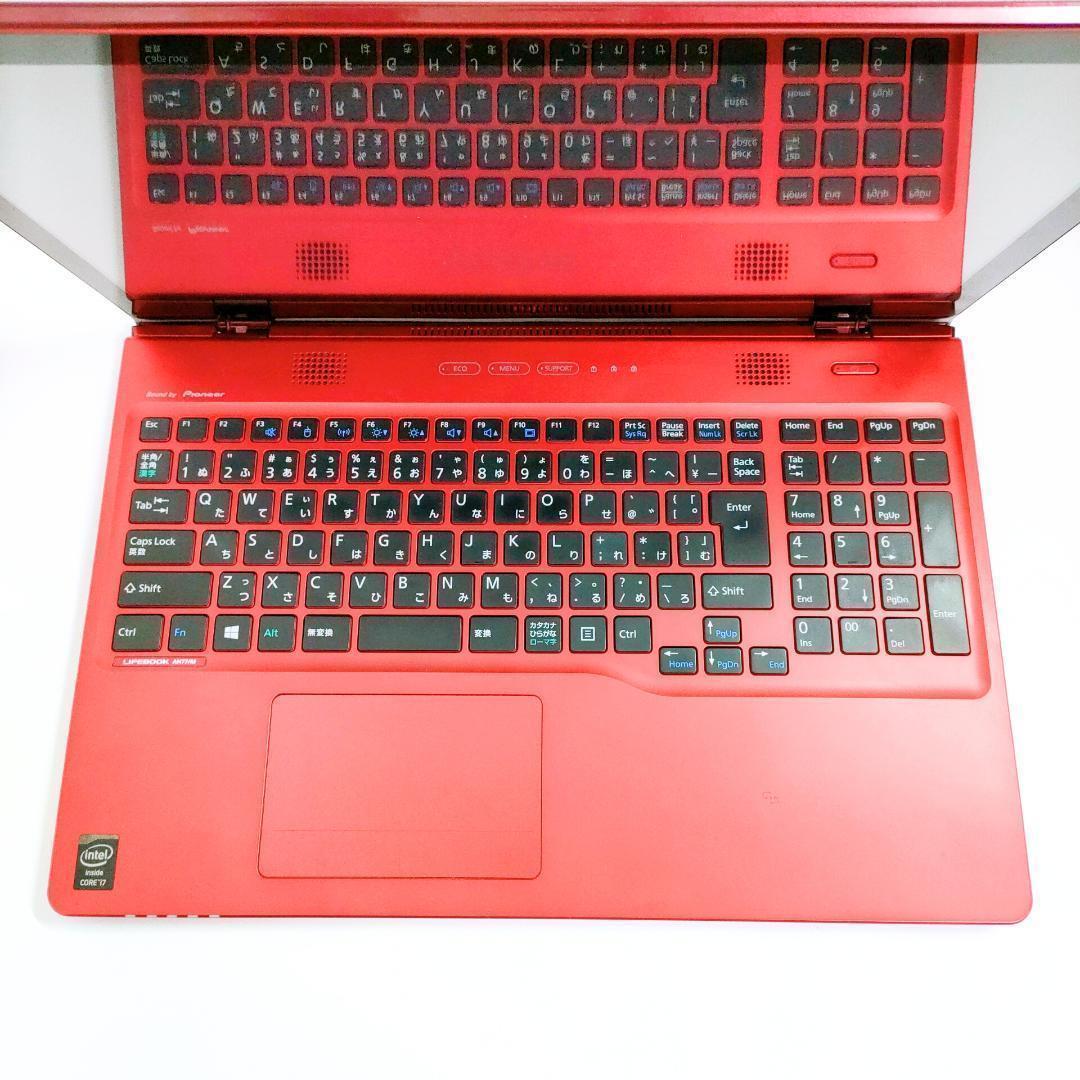 タッチパネル✨️Win11/Corei7/SSD/カメラ付き富士通ノートパソコン