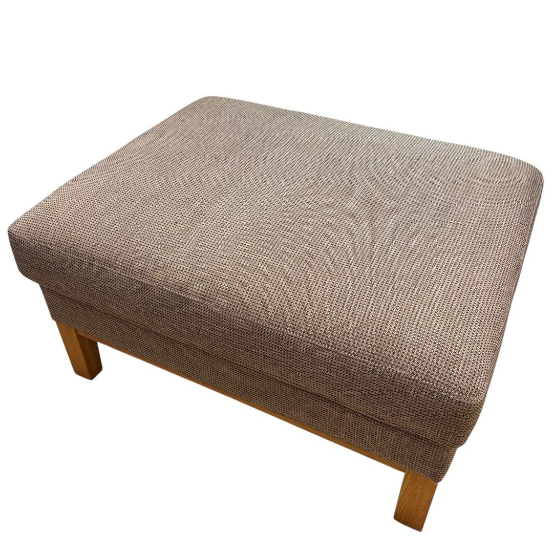 カリモク ソファ　 平織布張 スツール　オットマン