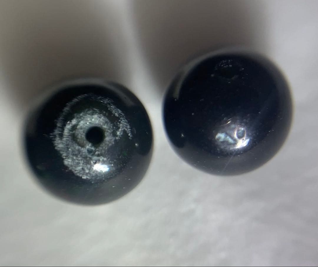 ★にい様★ ★希少石★ ブラックオパール　ブレスレット