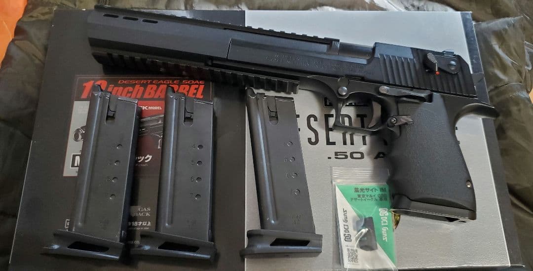 東京マルイ ガスブロ デザートイーグル カスタム済み
