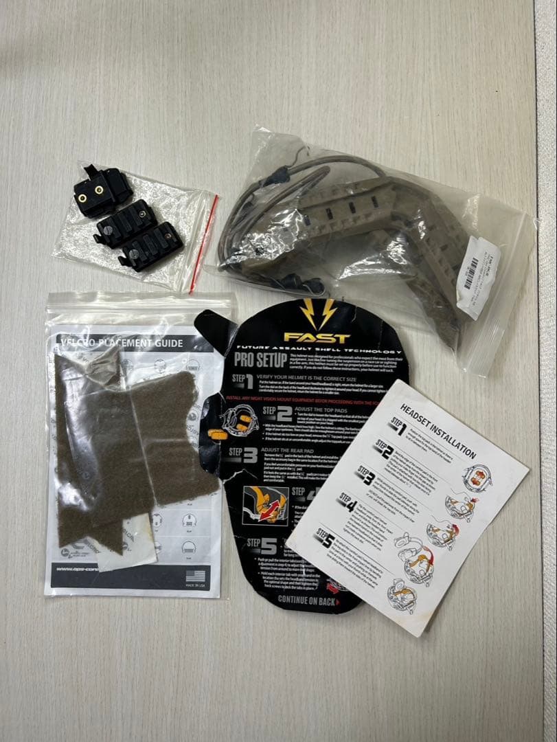 Evolution Gear Ops-Core FAST マリタイム ヘルメット