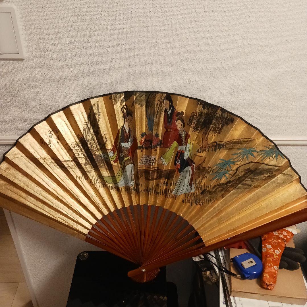 特大大扇　扇子　中国製造　和