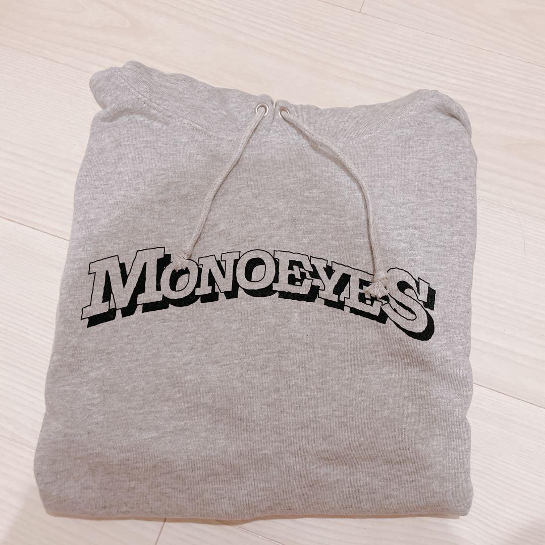 【新品】MONOEYES グッズ M フーディー プルオーバー パーカー グレー
