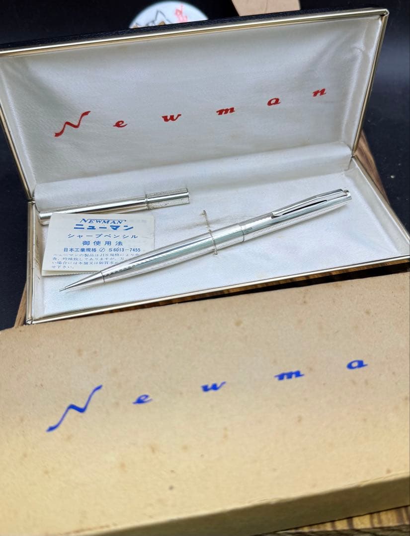 NEWMAN ペンシル 0.5 繰出式 silver 925 昭和レトロ