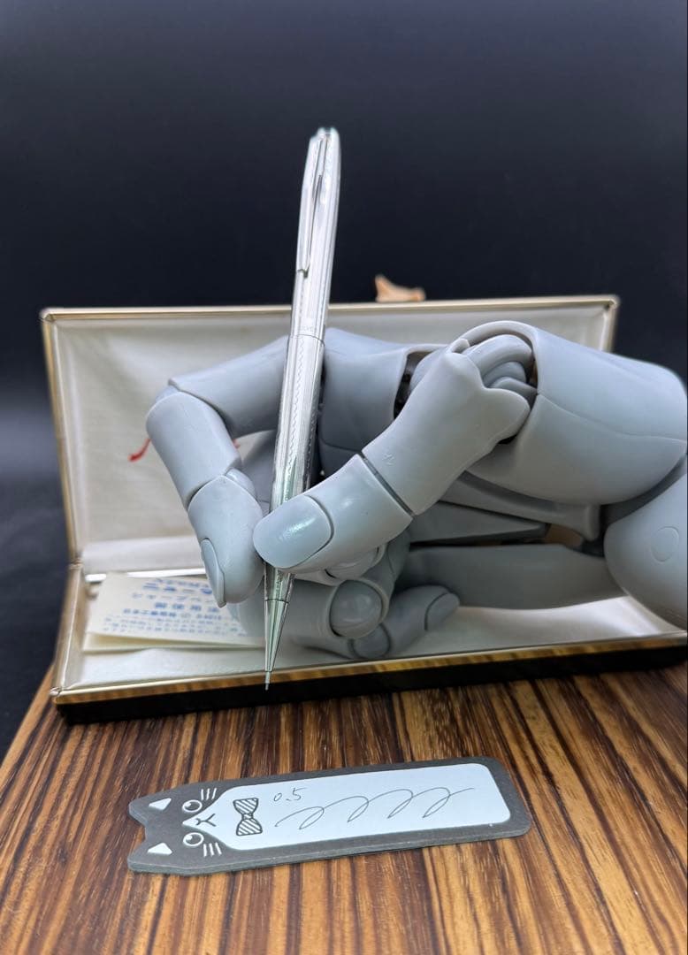 NEWMAN ペンシル 0.5 繰出式 silver 925 昭和レトロ