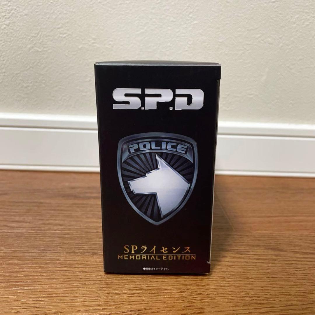 未使用品　SPライセンス　メモリアルエディション　デカレンジャー　S.P.D