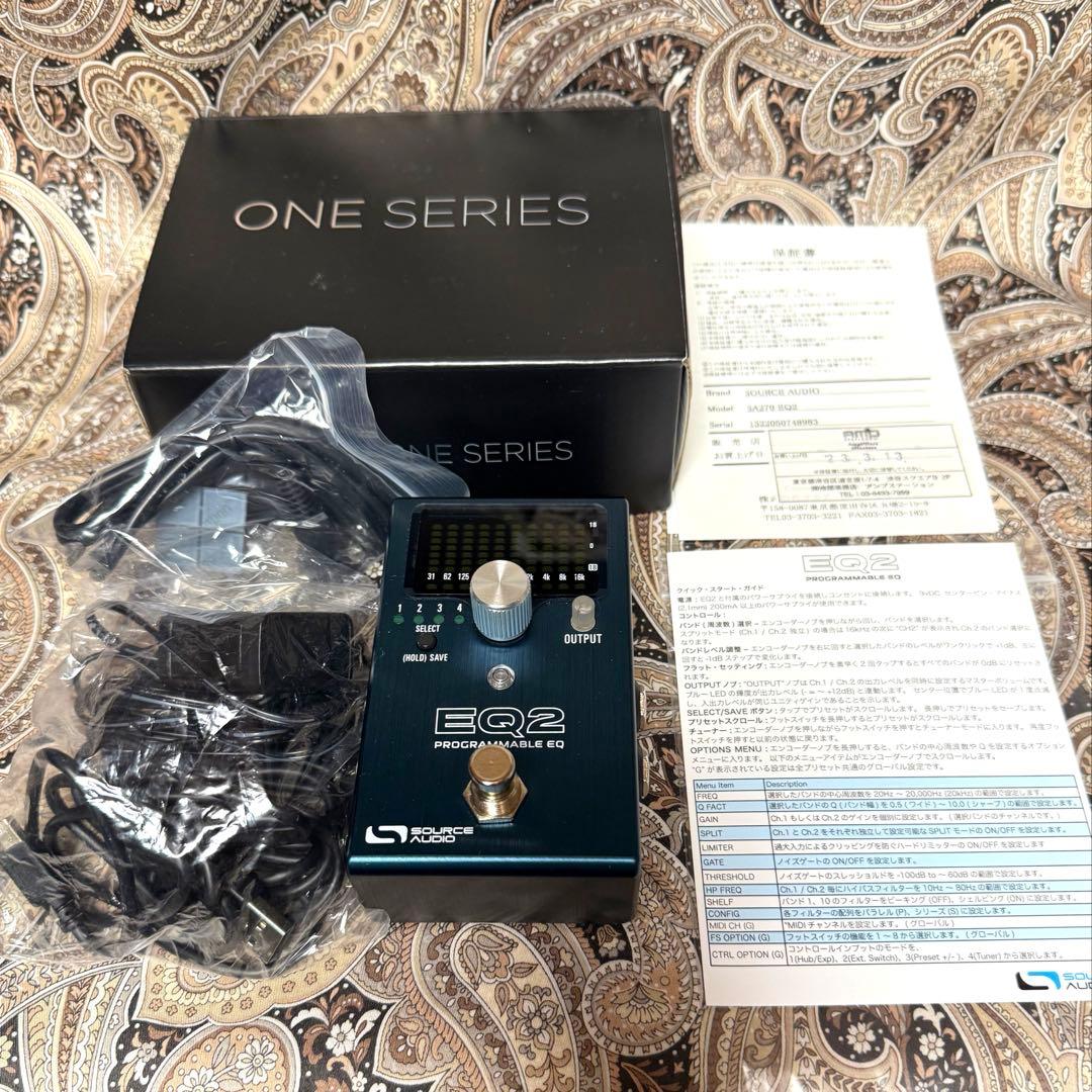 SOURCE AUDIO EQ2 パラメトリックイコライザー　(国内正規品)
