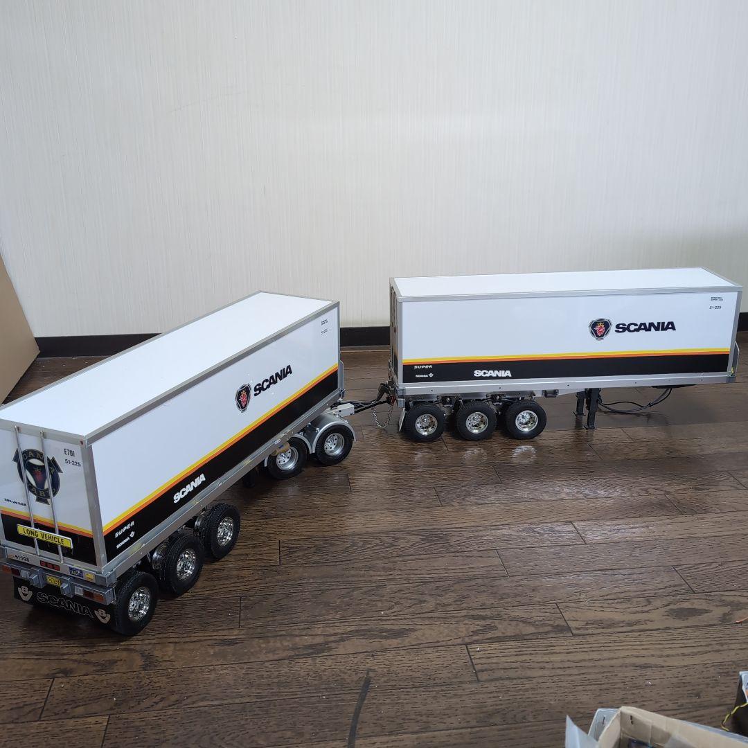 【ピートクロウアームストロングさん専用】タミヤ1/14フラットベッドセミトレ