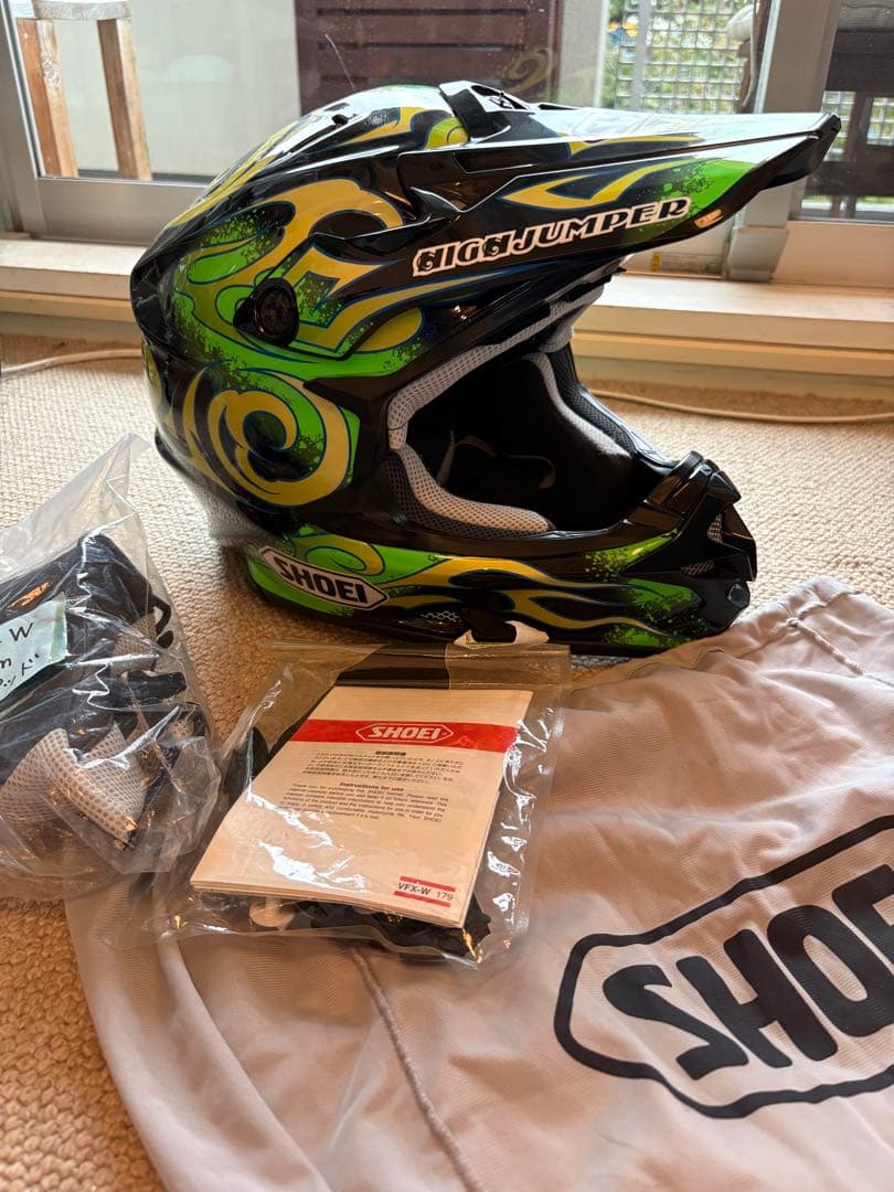 SHOEI vfx-w TAKA model ヘルメット オフロード