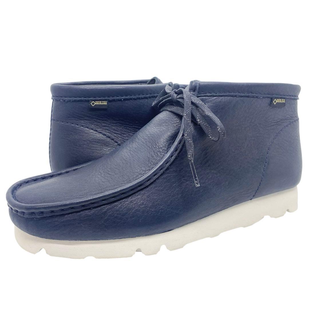 【極美品】 CLARKS クラークス　27.5 ワラビー ゴアテックス ビブラム