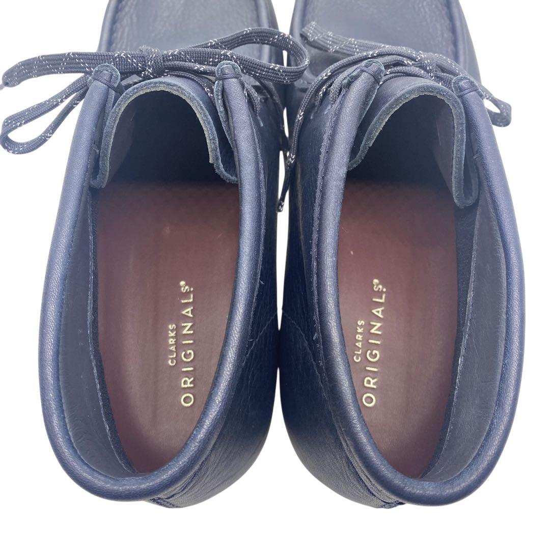 【極美品】 CLARKS クラークス　27.5 ワラビー ゴアテックス ビブラム