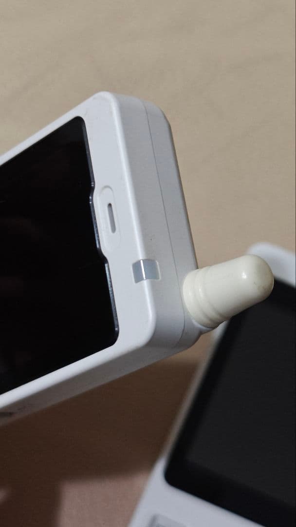 ★中古品★Fujitsu PHS本体 ホワイト 3台セット