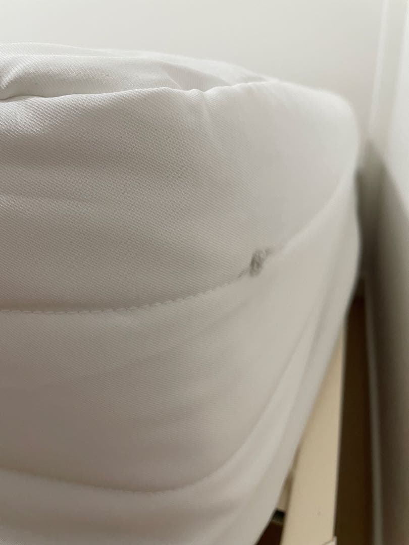 週末値下げ　無印良品　セミダブル 脚付きマットレス ホワイト