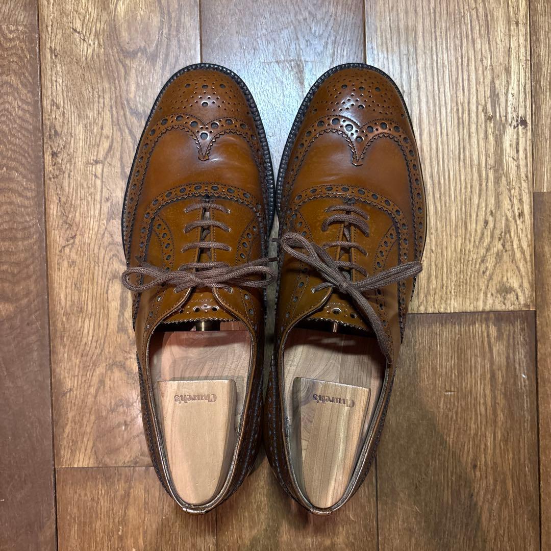 チャーチ CHURCH'S バーウッド BURWOOD 7.5 ブラウン